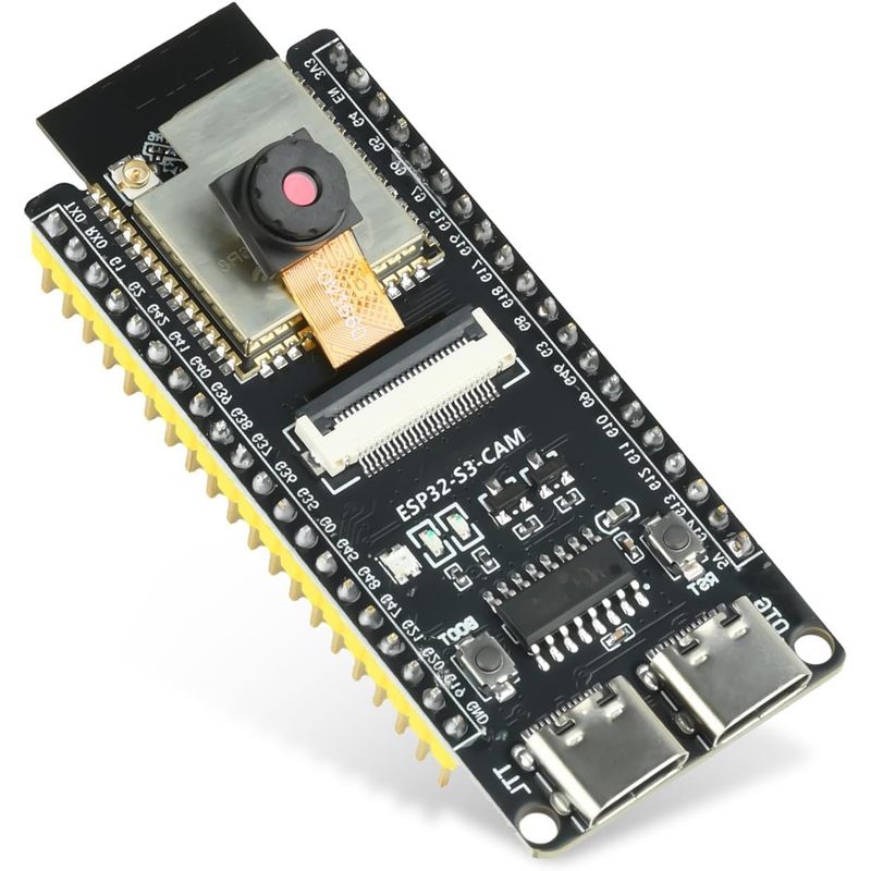 Doit Esp32 - ESP32-S3-CAM-Platine mit OV3660-Kamera, N16R8-Modul, Dual Type-C,