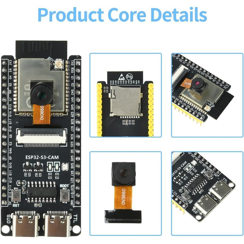 ESP32-S3-CAM-Platine mit OV366 – Doit Esp32 Bewertung und Preis