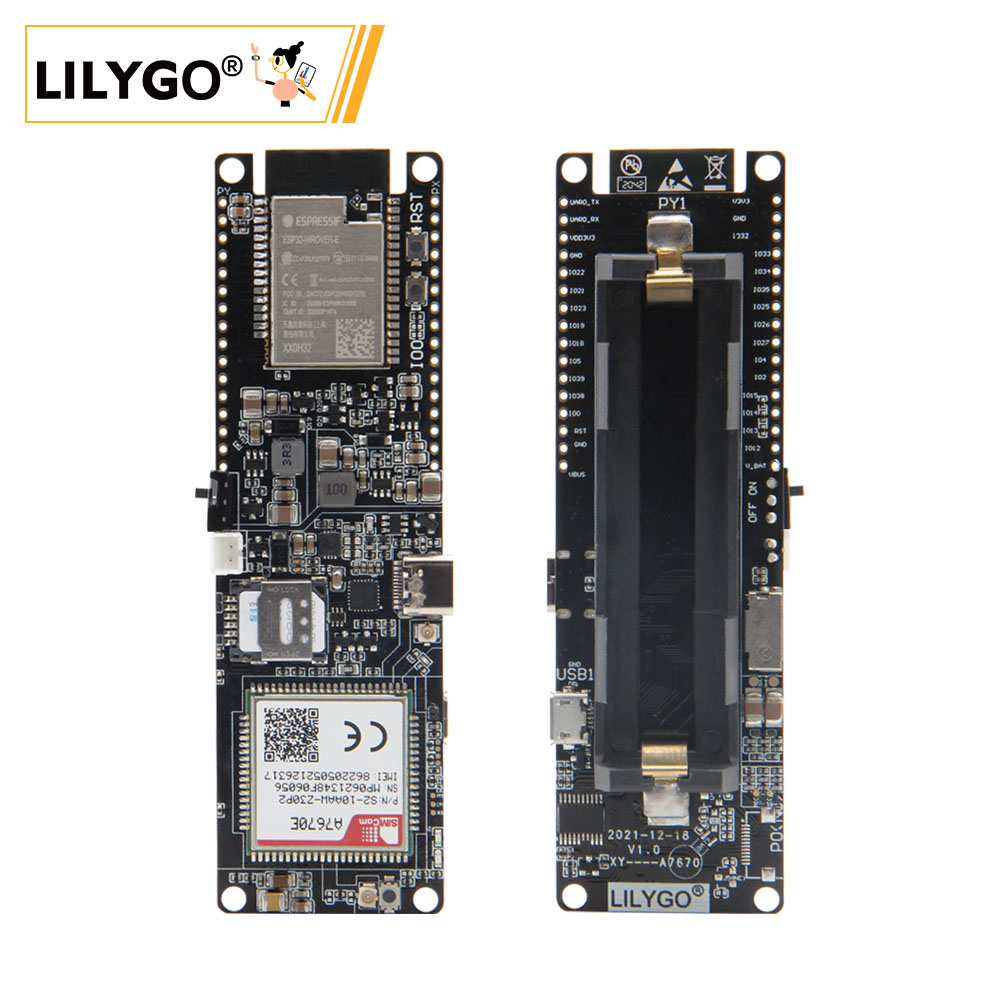 LILYGO® TTGO T-A7670G/E/SA R2  – Devkitc Bewertung und Preis