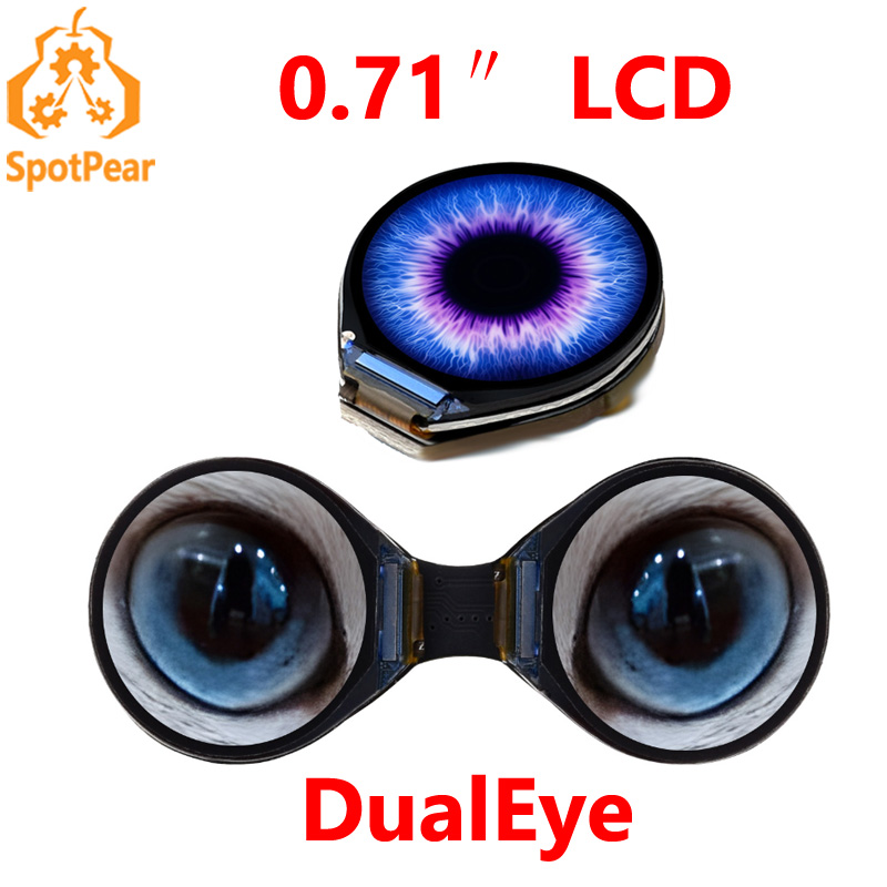 Waveshare 0,71 Zoll Double Eye – Waveshare Esp32 Bewertung und Preis