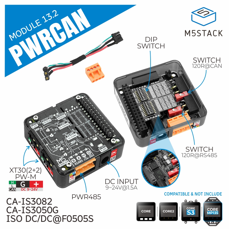 M5Stack Offizielles PWRCAN 13. – M5Stack Bewertung und Preis