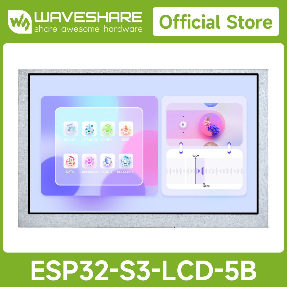 Waveshare ESP32-S3 5-Zoll Kapa – Lolin S3 Bewertung und Preis