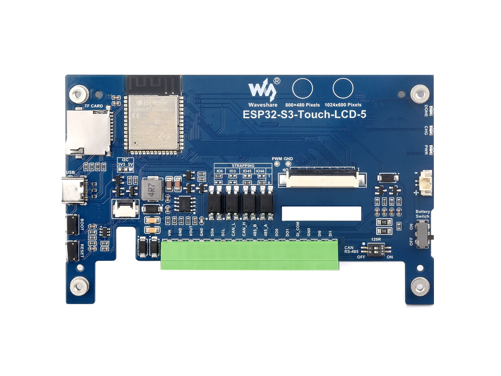 Waveshare ESP32-S3 5-Zoll Kapa – Lolin S3 Bewertung und Preis