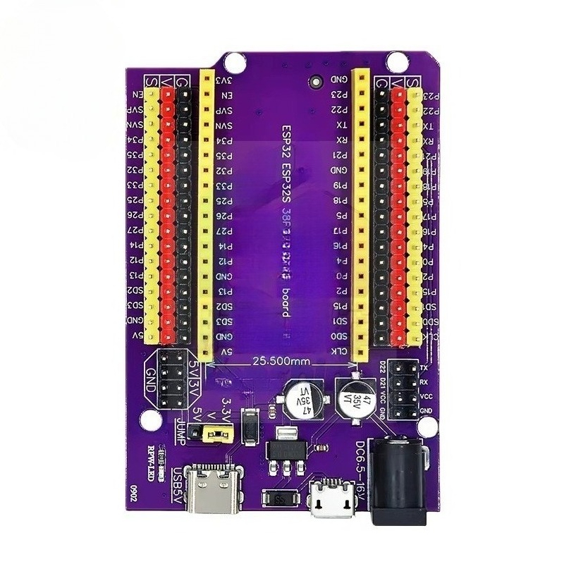Für ESP32S 38-Pin Lila Erweite – Nodemcu 32S Bewertung und Preis