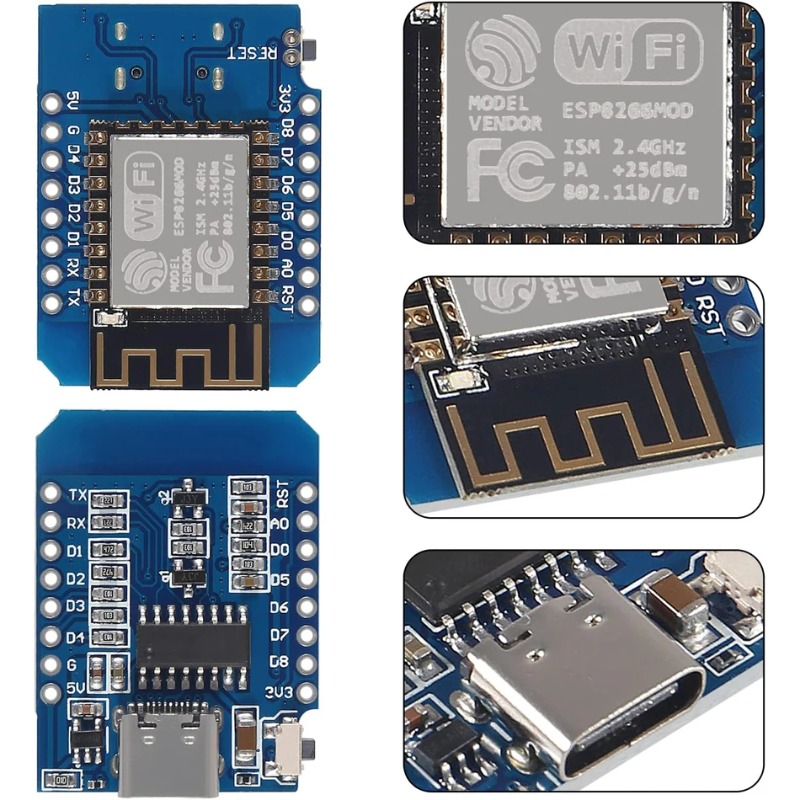 ESP8266 ESP-12F MINI D1 NodeMC – Nodemcuv2 Bewertung und Preis